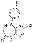 4'-CHLORODIAZEPAM, DESMETHYL-