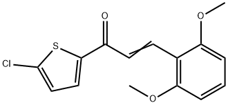 1-(5-CHLORO-2-THIENYL)-3-(2,6-DIMETHOXYPHENYL)PROP-2-EN-1-ONE price.