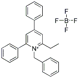 1-BENZYL-2-ETHYL-4,6-DIPHENYLPYRIDINIUM TETRAFLUOROBORATE Struktur