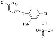 5-CHLORO-2-(4-CHLOROPHENOXY)ANILINE SULPHATE Struktur