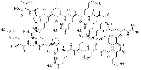 TYR-PDGF A-CHAIN (194-211) Struktur