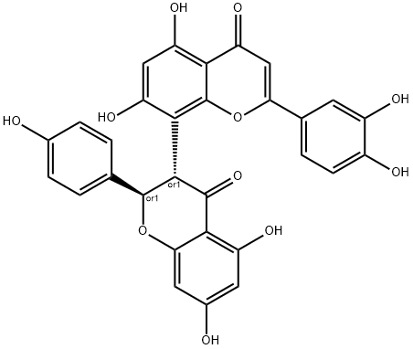 MORELLOFLAVONE Struktur