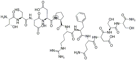 CHORIONIC GONADOTROPIN-BETA (109-119) AMIDE (HUMAN) Struktur