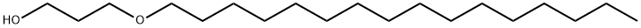 1-O-HEXADECYL-PROPANEDIOL-(1,3) Struktur