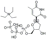 THYMIDINE 5'-TRIPHOSPHATE, [ALPHA-32P] TETRA-TRIETHYLAMMONIUM SALT Struktur