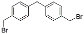 BIS(4-BROMOMETHYLPHENYL)METHANE Struktur