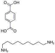 NONAMETHYLENE DIAMMONIUM TEREPHTHALATE Struktur