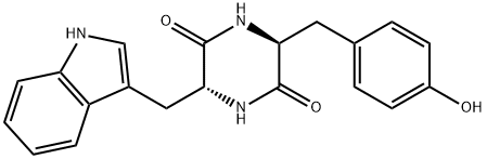 CYCLO(-D-TRP-TYR) Struktur