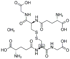 (-)-GLUTATHIONE, HYDRATE, OXIDIZED Struktur