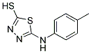 5-P-TOLYLAMINO-[1,3,4]THIADIAZOLE-2-THIOL Struktur