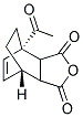 1-ACETYL-4-OXATRICYCLO[5.2.2.0(2,6)]UNDEC-8-ENE-3,5-DIONE Struktur