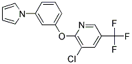 3-CHLORO-2-[3-(1H-PYRROL-1-YL)PHENOXY]-5-(TRIFLUOROMETHYL)PYRIDINE Struktur