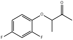 3-(2,4-DIFLUOROPHENOXY)-2-BUTANONE Struktur