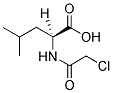 2-[(2-CHLOROACETYL)AMINO]-4-METHYLPENTANOIC ACID Struktur