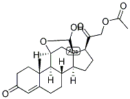 4-PREGNEN-11-BETA, 21-DIOL-3,18,20-TRIONE 21-ACETATE Struktur