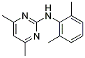 N-(2,6-DIMETHYLPHENYL)-4,6-DIMETHYL-2-PYRIMIDINAMINE Struktur