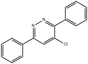 4-CHLORO-3,6-DIPHENYLPYRIDAZINE Struktur