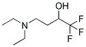 4-(DIETHYLAMINO)-1,1,1-TRIFLUOROBUTAN-2-OL Struktur