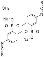 4,4'-DIISOTHIOCYANATO-2,2'-STILBENEDISULFONIC ACID, DISODIUM SALT HYDRATE Struktur