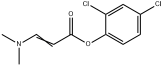 2,4-DICHLOROPHENYL 3-(DIMETHYLAMINO)ACRYLATE Struktur