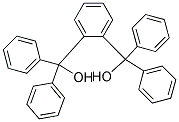 (2-[HYDROXY(DIPHENYL)METHYL]PHENYL)(DIPHENYL)METHANOL Struktur