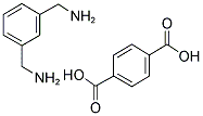 M-XYLYLENE DIAMMONIUM TEREPHTHALATE Struktur