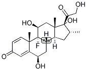 6-BETA-HYDROXYDEXAMETHASONE Struktur