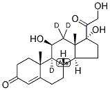 CORTISOL (9,12,12-D3) Struktur