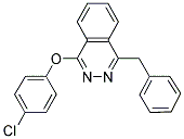 1-BENZYL-4-(4-CHLOROPHENOXY)PHTHALAZINE Struktur