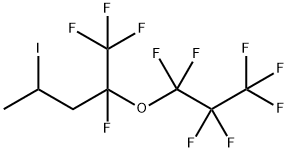 1,1,1,2-TETRAFLUORO-2-HEPTAFLUOROPROPOXY-4-IODOPENTANE Struktur