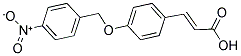 3-(4-[(4-NITROBENZYL)OXY]PHENYL)ACRYLIC ACID Struktur