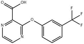 3-[3-(TRIFLUOROMETHYL)PHENOXY]PYRAZINE-2-CARBOXYLIC ACID price.