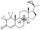 20ALPHA-HYDROXYPROGESTERONE, [1,2-3H(N)] Struktur