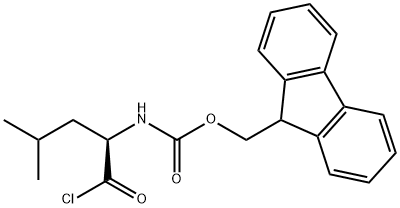 FMOC-D-LEU-CL Structure