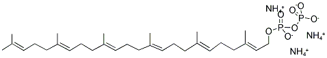 HEXAPRENYL PYROPHOSPHATE TRIAMMONIUM SALT Struktur