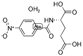 N-(4-NITROBENZOYL)-L-GLUTAMIC ACID HEMIHYDRATE Struktur