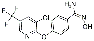 (4-(3-CHLORO-5-(TRIFLUOROMETHYL)(2-PYRIDYLOXY))PHENYL)(HYDROXYIMINO)METHYLAMINE Struktur