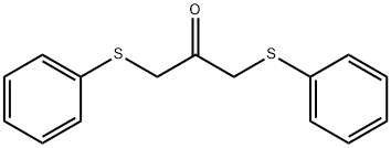 1,3-BIS(PHENYLSULFANYL)ACETONE Struktur