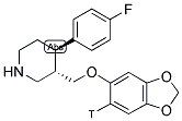 PAROXETINE, [PHENYL-6'-3H]- Struktur