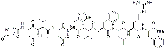 LEUCOMYOSUPPRESSIN Struktur