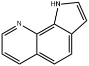 1H-PYRROLO[3,2-H]QUINOLINE Struktur