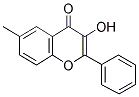 3-HYDROXY-6-METHYLFLAVONE Struktur