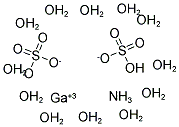 GALLIUM AMMONIUM ALUM Struktur