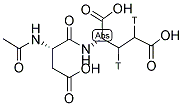 NAAG, [GLUTAMATE-3,4-3H]- Struktur