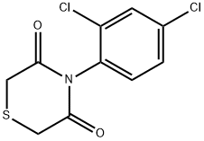 4-(2,4-DICHLOROPHENYL)-3,5-THIOMORPHOLINEDIONE Struktur