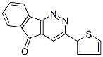 3-(2-THIENYL)-5H-INDENO[1,2-C]PYRIDAZIN-5-ONE Struktur