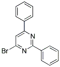 4-BROMO-2,6-DIPHENYLPYRIMIDINE Struktur