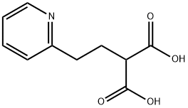 2-(2-PYRIDIN-2-YLETHYL)MALONIC ACID Struktur