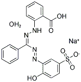 ZINCON MONOSODIUM SALT MONOHYDRATE Struktur