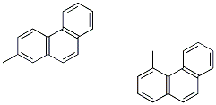 2-/4-METHYLPHENANTHRENE Struktur